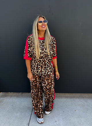 FIERCE & FLIRTY CHEETAH TOP