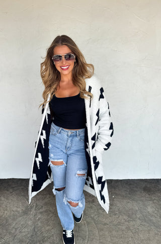 PREORDER- LIGHTING & CHEETAH CLOUD CARDIGANS