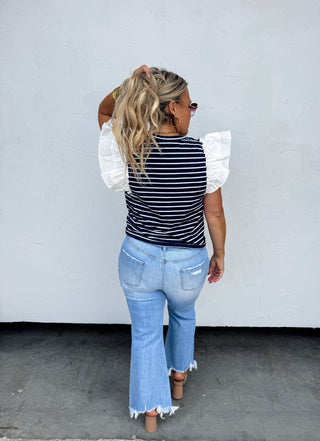 PREORDER- URBAN NON DISTRSSED CROP JEAN