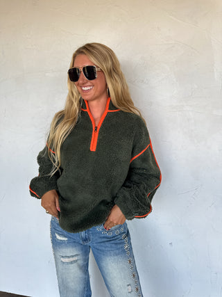 PREORDER- AFTER SUNSET QUARTER ZIP PULLOVER