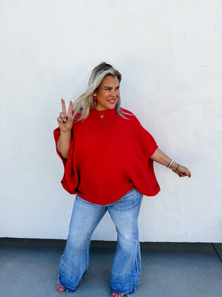 MEG PULLOVER PONCHO