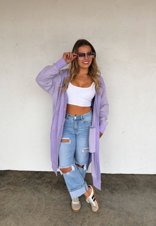 PREORDER- SPRING DESI SWEATSHIRT CARDIGAN