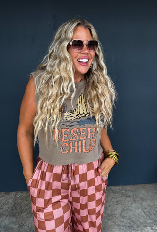 PREORDER- CHECKER POP PANTS