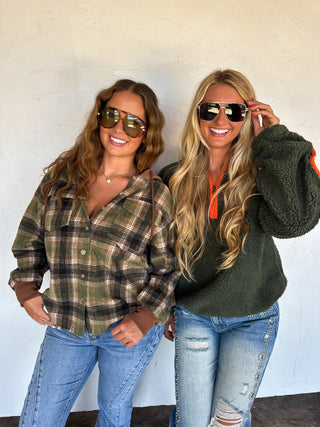 PREORDER- MOUNTAIN MORNING PLAID SHACKET