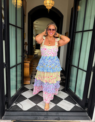 PREORDER- FLORAL RAINBOW SWIM SET