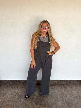 PREORDER- SPRING KARLI BOHO OVERALLS