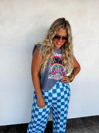 PREORDER- CHECKER POP PANTS
