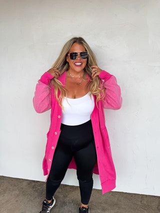 PREORDER- SPRING DESI SWEATSHIRT CARDIGAN