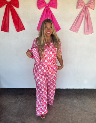 PREORDER- VALENTINES LUXE PJ SETS