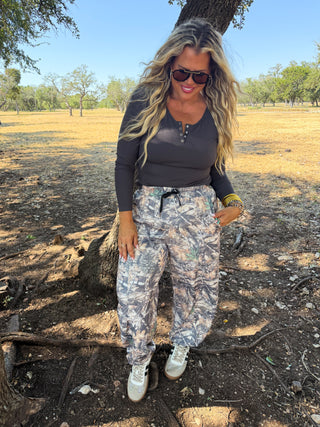 PREORDER- OUTSIDE GIRL CAMO JOGGER