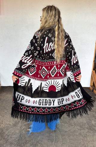 PREORDER- OUT WEST KNIT CARDIGAN