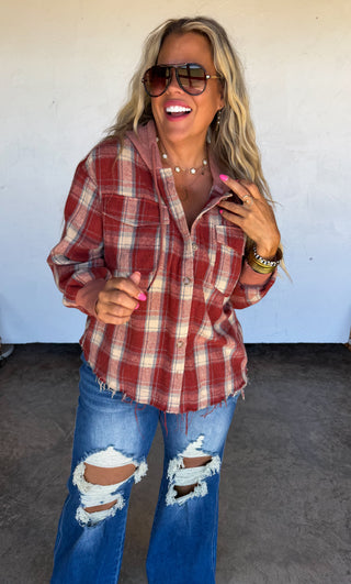 PREORDER- MOUNTAIN MORNING PLAID SHACKET