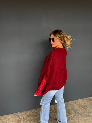 PREORDER- FALL MEG PULLOVER PONCHO