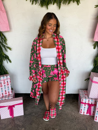 PREORDER- HOLIDAY AT HOME ROBE