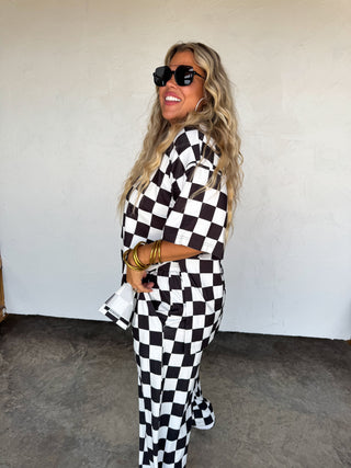 PREORDER- CHECKER POP PANTS