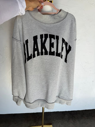 PREORDER- BLAKELEY MOCK NECK SWEATSHIRT