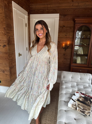 PREORDER- SPRING FLORAL KORA DRESS