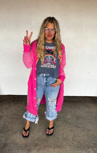 SPRING DESI SWEATSHIRT CARDIGAN