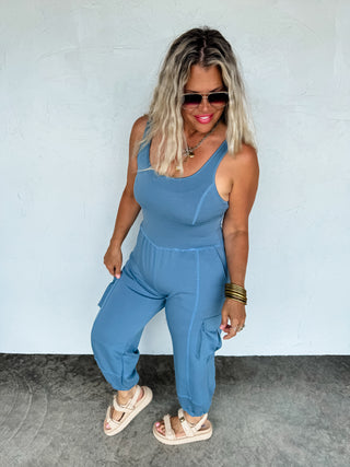 PREORDER- ALL SET TANK ROMPER