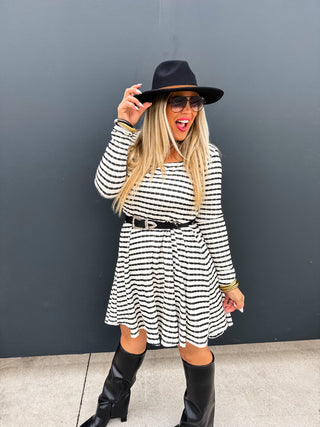 KATE STRIPE DRESS