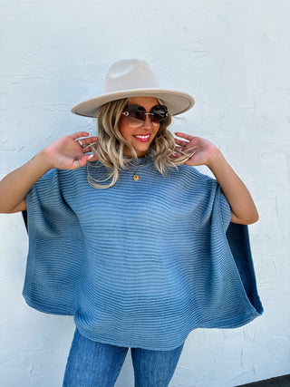 MEG PULLOVER PONCHO