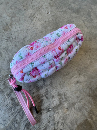 PREORDER- FLORAL & COWBOY MINI PUFF CLUTCH BAG