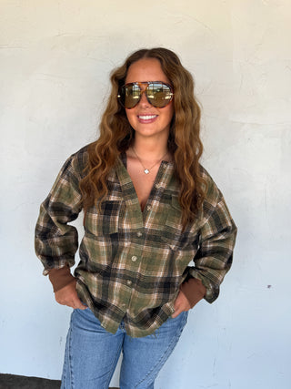 PREORDER- MOUNTAIN MORNING PLAID SHACKET