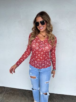 PREORDER- ANNIE VNECK MESH TOP