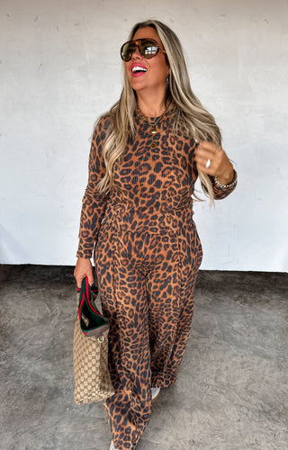 PREORDER- HAVEN CHEETAH LOUNGE SET