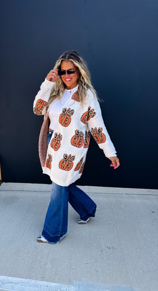 PUMPKIN CLOUD CARDIGAN