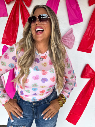 PREORDER- VALENTINES DRESS IT UP MESH TOPS