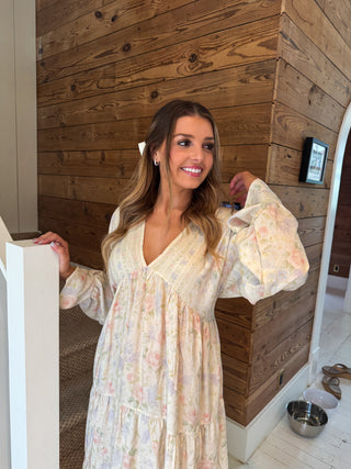 PREORDER- SPRING FLORAL KORA DRESS