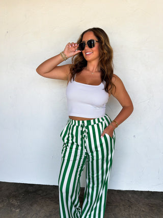 PREORDER- GAME DAY HADDIE WIDE LEG PANTS