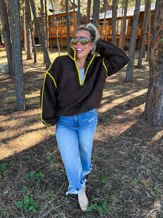 PREORDER- AFTER SUNSET QUARTER ZIP PULLOVER