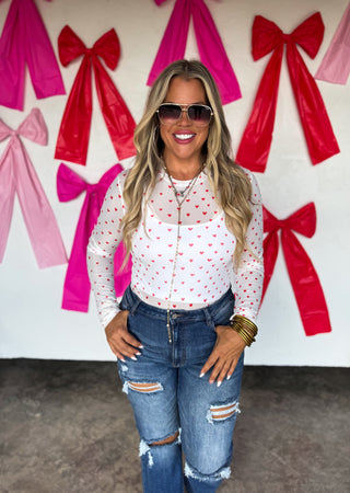 PREORDER- VALENTINES DRESS IT UP MESH TOPS