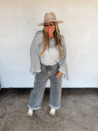 PREORDER- WINTER FREE SPIRIT BELL SLEEVE TOP