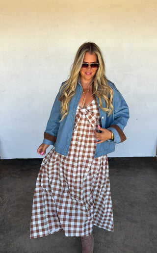 PREORDER- COWBOY ROMANCE DENIM JACKET