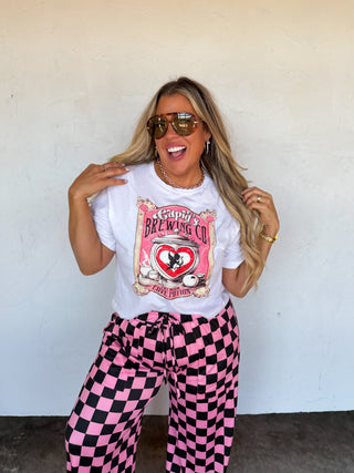 PREORDER- VALENTINES HADDIE WIDE LEG PANTS