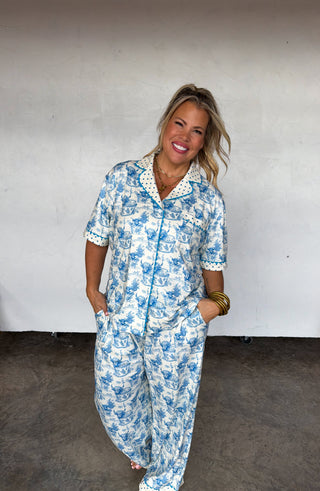 PREORDER- FARM GIRL LUXE PJ SET