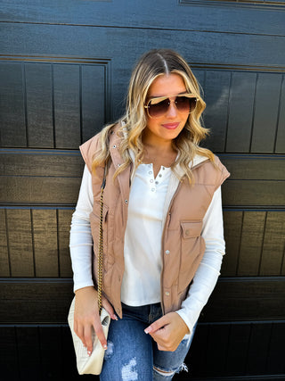 MADDOX REVERSIBLE PUFFER VEST