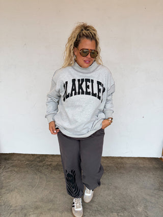 PREORDER- BLAKELEY MOCK NECK SWEATSHIRT