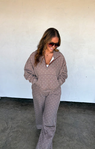 PREORDER- POLKA & STRIPE EASY DOES IT PULLOVER