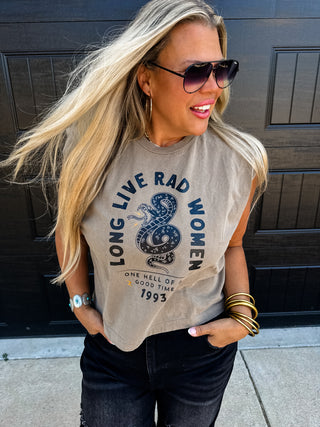 PREORDER- LONG LIVE RAD WOMEN GRAPHIC TEE