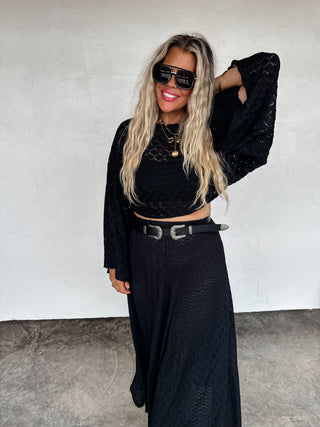 PREORDER- FREE SPIRIT BELL SLEEVE TOP