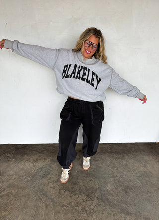 BLAKELEY MOCK NECK SWEATSHIRT