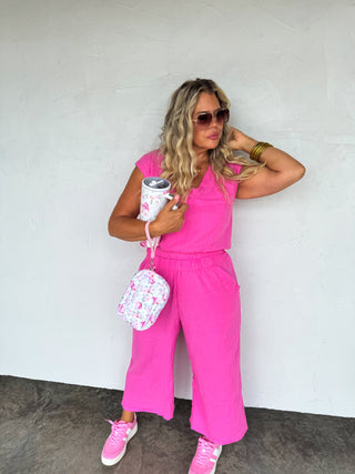 PREORDER- LAURA CROP PANT SET