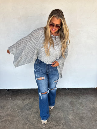 PREORDER- WINTER FREE SPIRIT BELL SLEEVE TOP