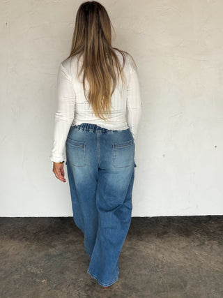 PREORDER- NASH BARREL CARGO JEANS