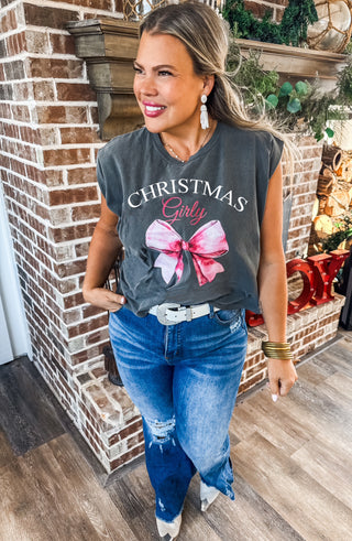 PREORDER- CHRISTMAS GIRLY GRAPHIC TEE