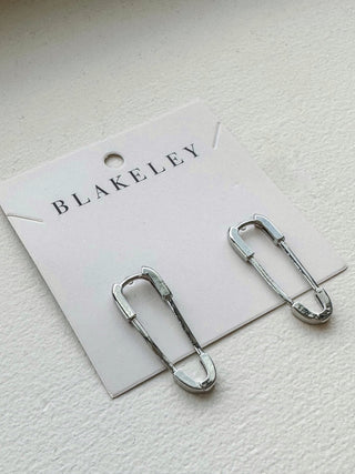 SAFETY PIN EARRINGS